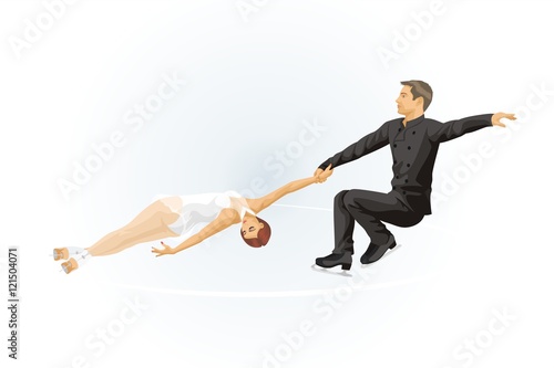 Pair skating
