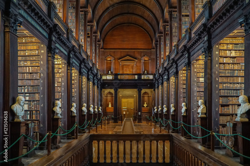 Book of Kells Library in Dublin, Ireland photo