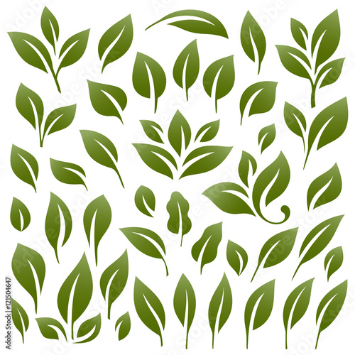 Leaves set 2