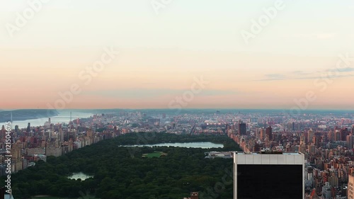 Central Park Time Lapse New York City From Above 4k