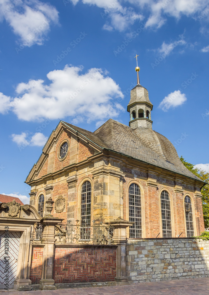 Obraz premium Russian Orthodox church in the center of Paderborn