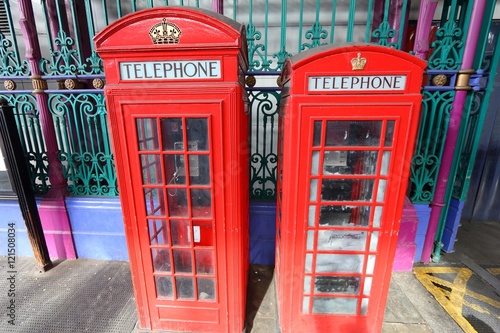 London telephone booths © Tupungato