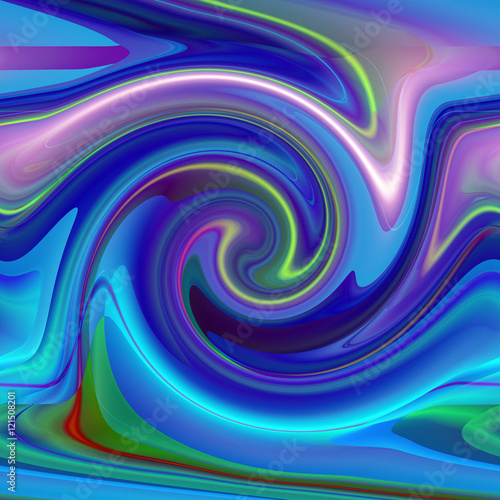 Abstract coloring background of the abstract gradient with visual lighting shear and twirl effects