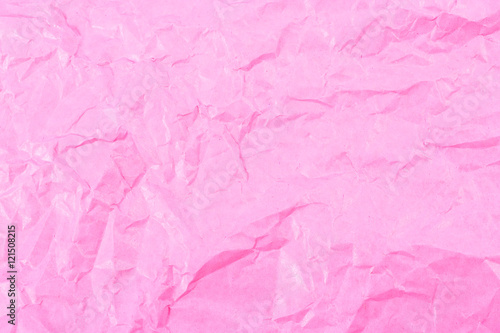 Pink paper wrinkled background