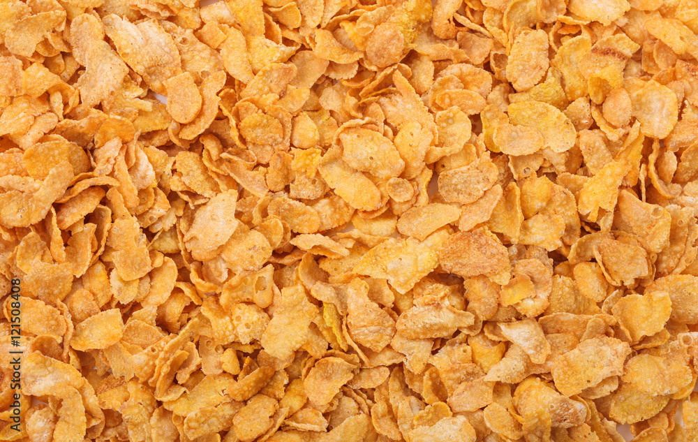 Corn flakes full background Corn flakes full background