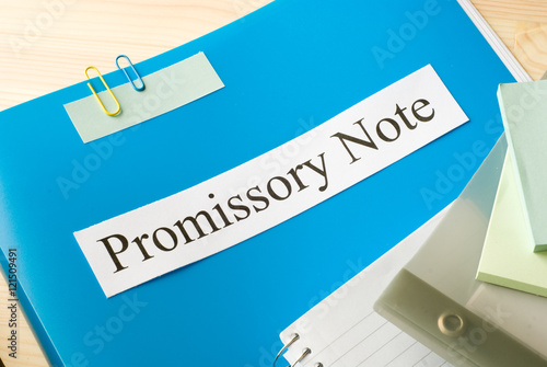 promissory note photo