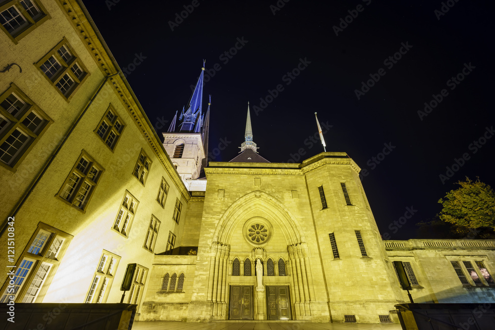 The bautiful Cathedrale Notre Dame The bautiful Cathedrale Notre Dame