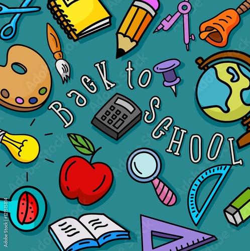 Background of back to school