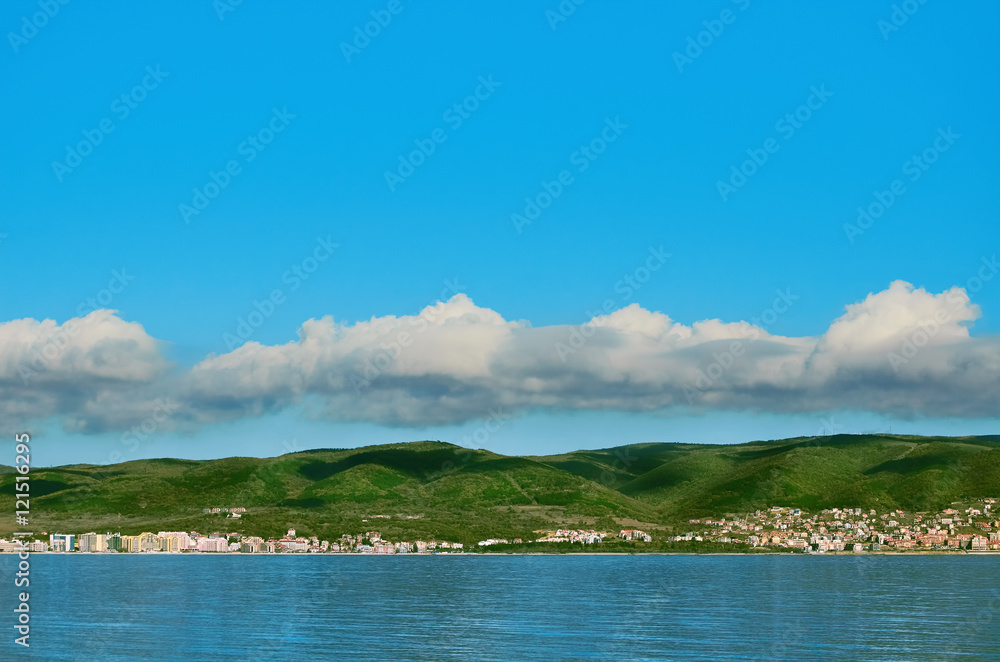 Hilsides near the Black Sea