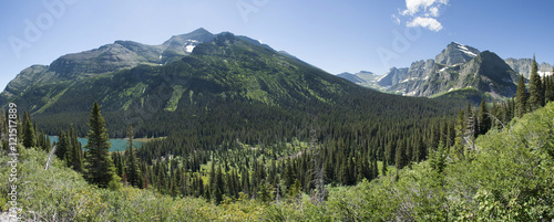Grinnell Glacier Trail Panoramic photo
