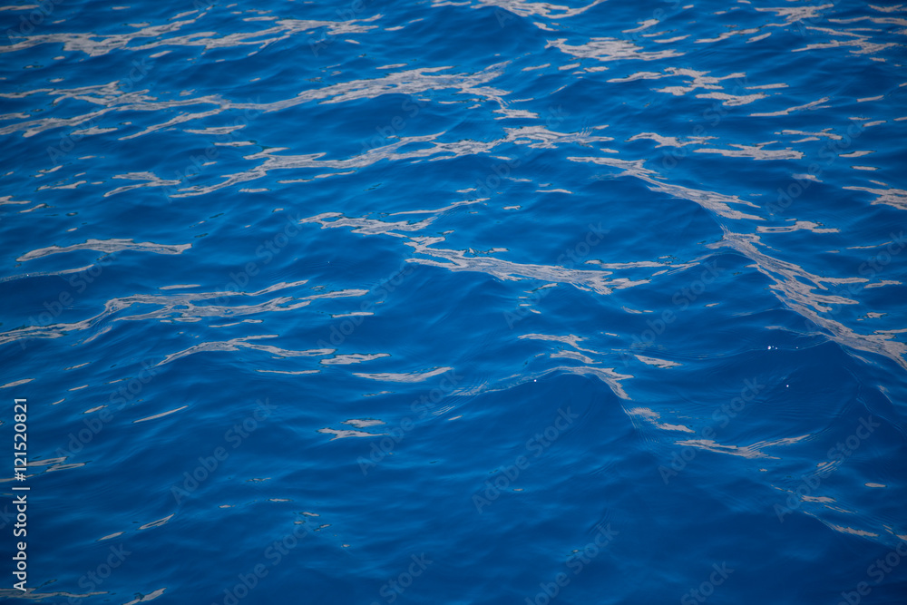Blue water texture with some color reflections ideal for background. Blue water texture with some color reflections ideal for background.