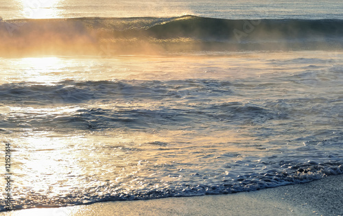 Beautiful Ocean or Sea at sunset