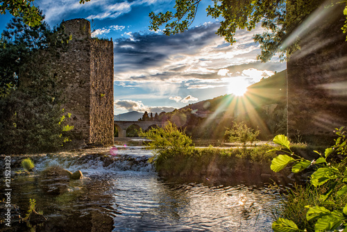 Roquebrun Sunset