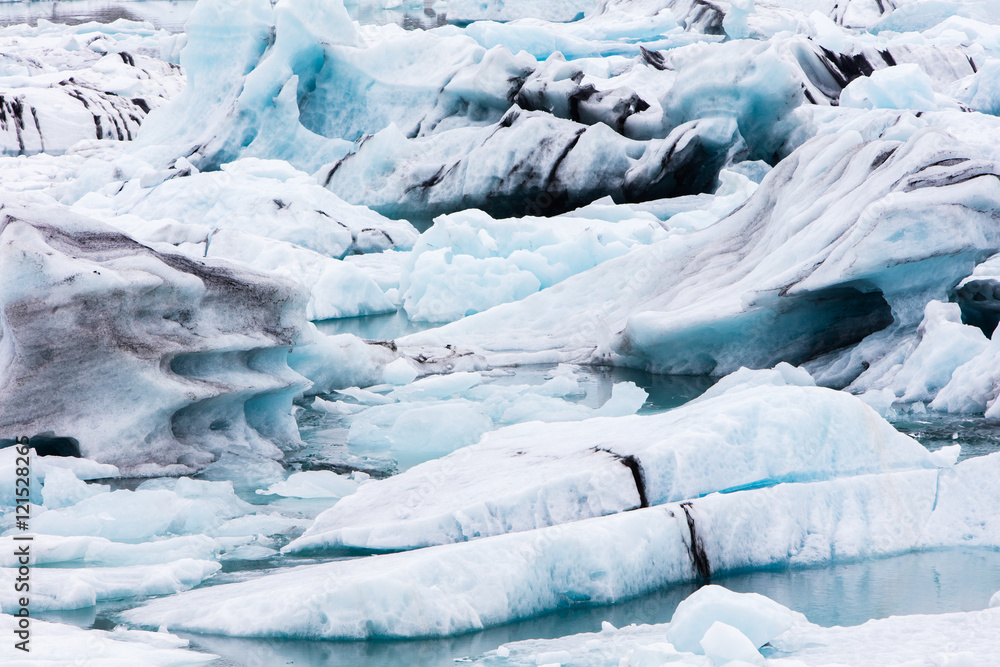 Jokulsarlon is a large glacial lake in southeast Iceland Jokulsarlon is a large glacial lake in southeast Iceland