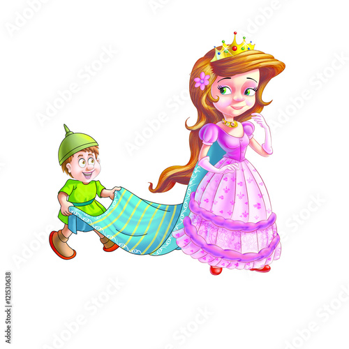 A princess and a soldier