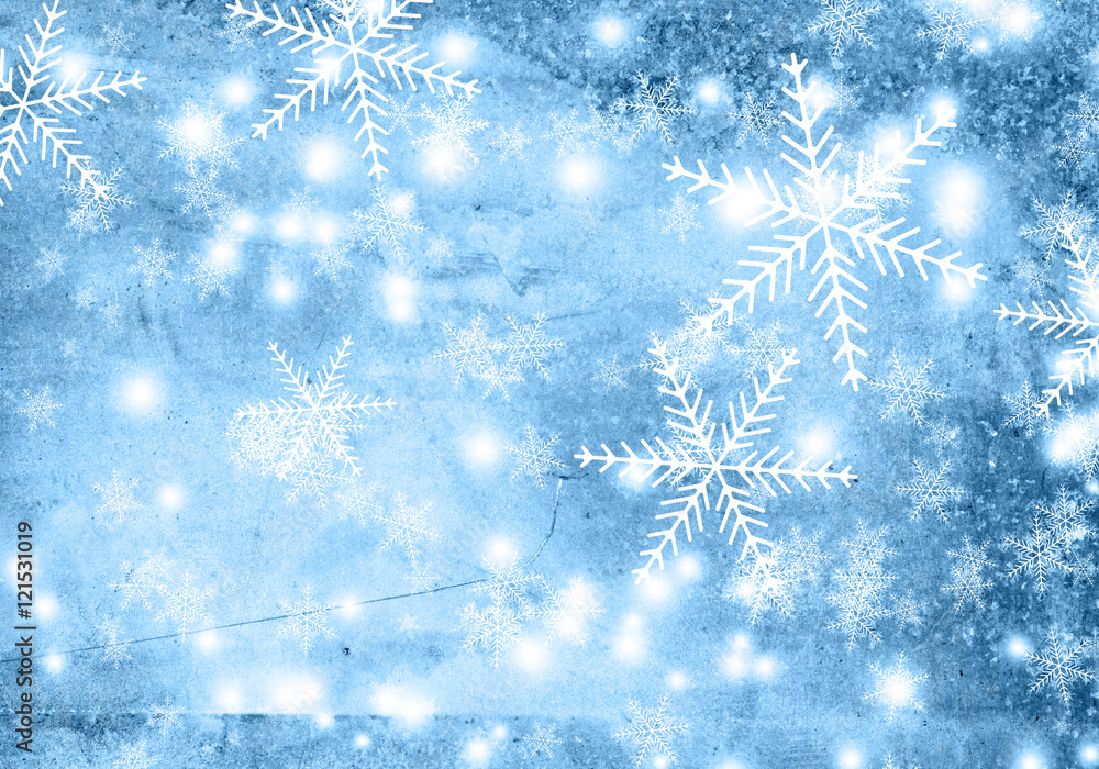 Christmas background with snowflakes Christmas background with snowflakes