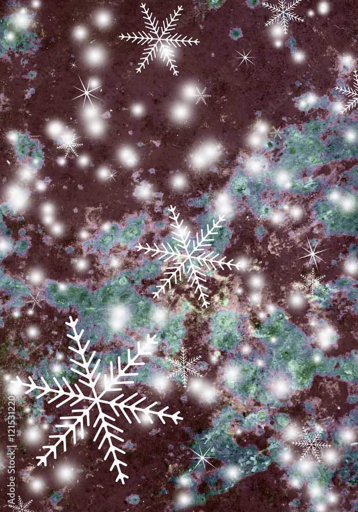 Christmas background with snowflakes Christmas background with snowflakes