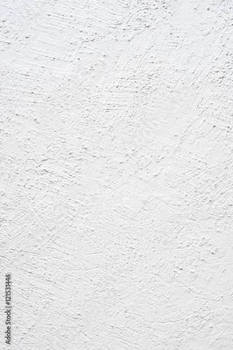 White stucco wall
