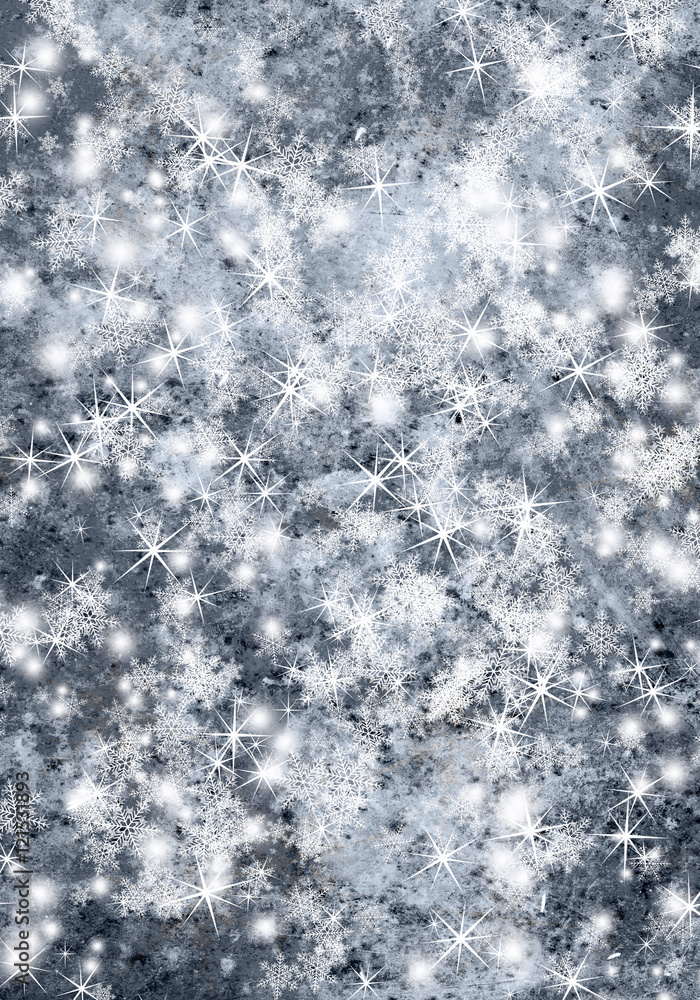 Christmas background with snowflakes Christmas background with snowflakes