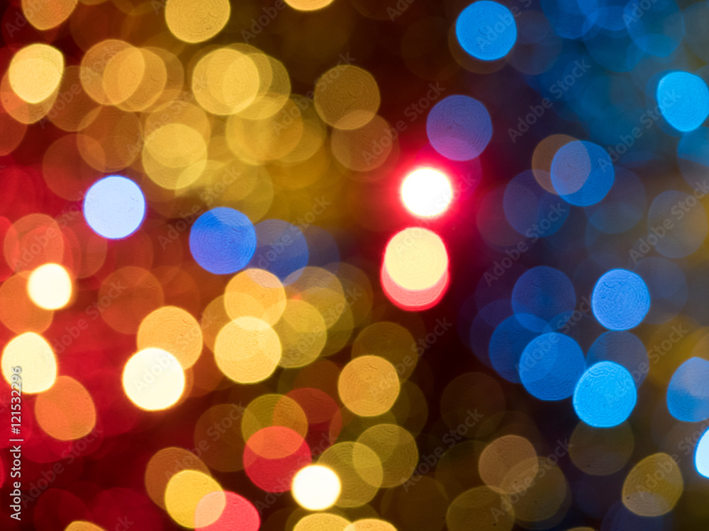 Colorful random lights bokeh Colorful random lights bokeh