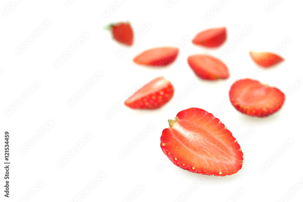 Strawberry isolated on white Strawberry isolated on white