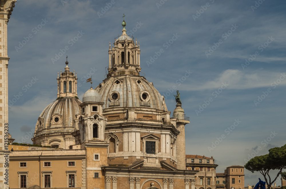 Rome is a city full of many beautiful and historical buildings and architectural detail