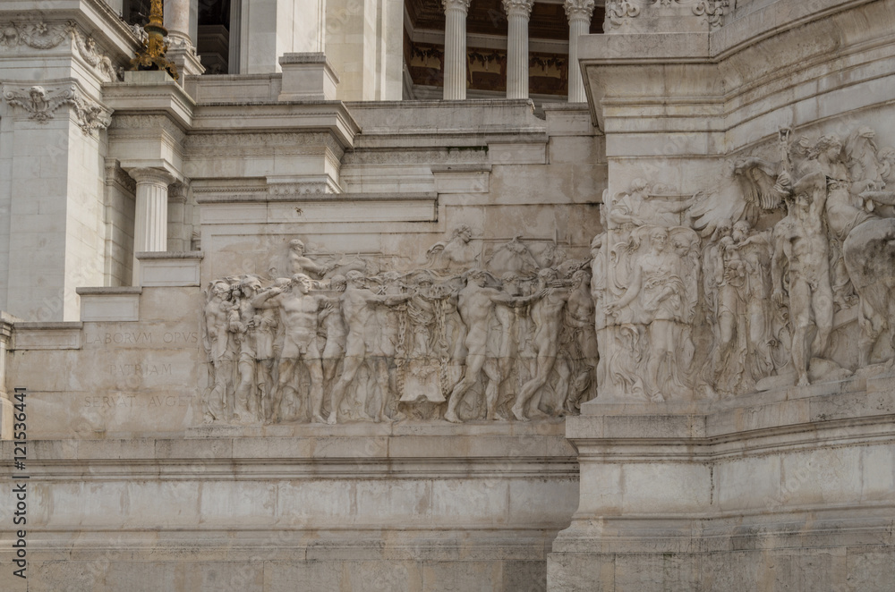 Rome is a city full of many beautiful and historical buildings and architectural detail
