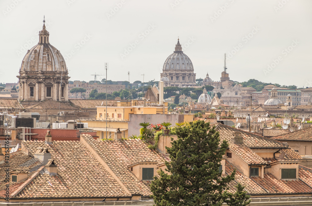 Rome Italy 12 May 2014 Rome is a city full of many beautiful and historical buildings and architectural detail