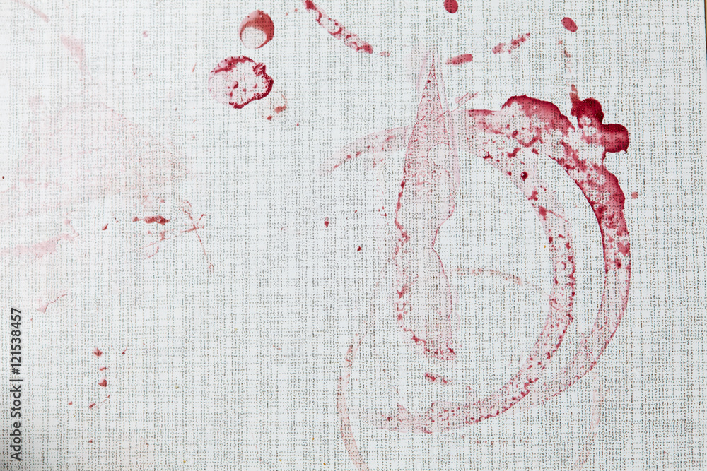 Obraz premium wine stains on the wood background