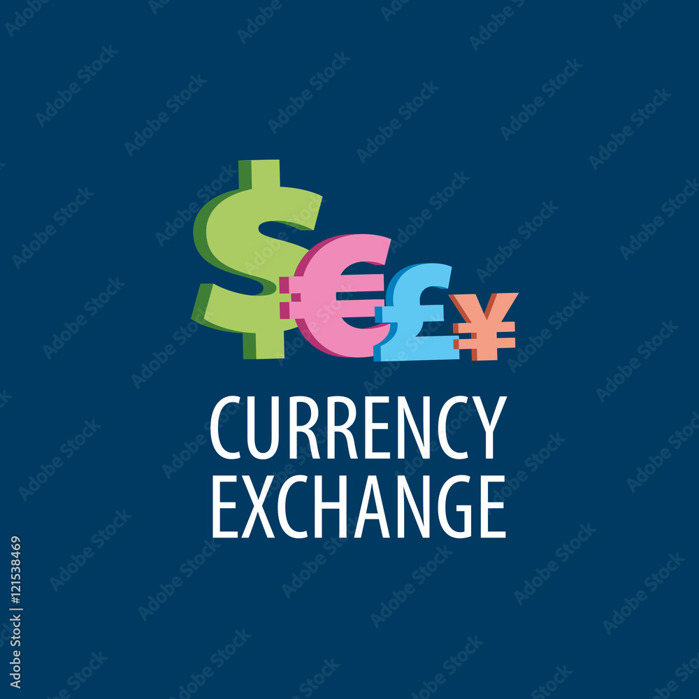 vector logo currency exchange Stock Vector | Adobe Stock