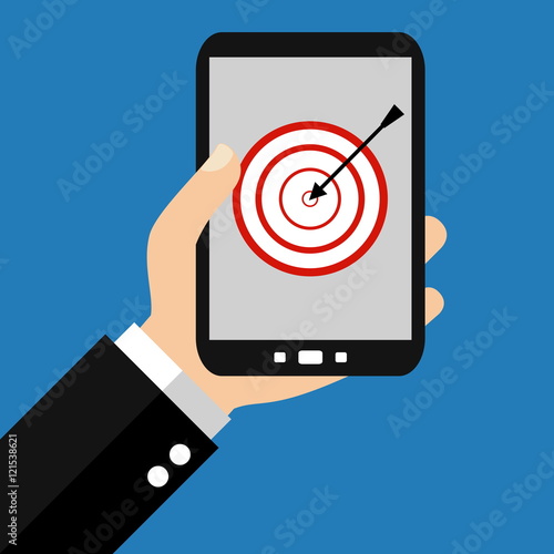 Wallpaper Mural Zielscheibe auf dem Smartphone Torontodigital.ca