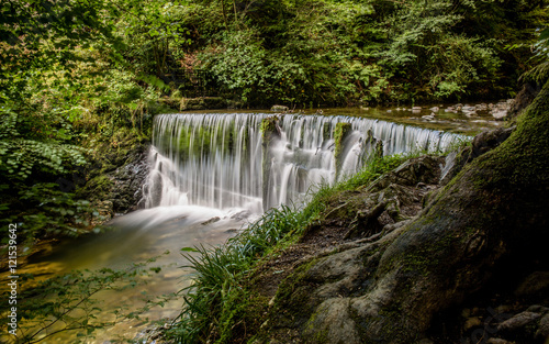 Fototapeta Naklejka Na Ścianę i Meble -  Beautiful Waterfall ambleside
