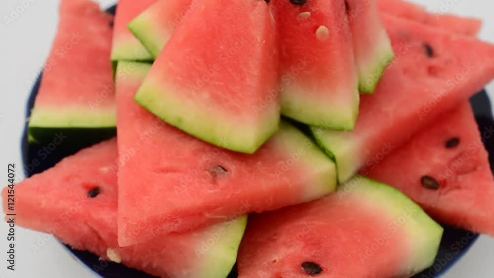 Shooting of a watermelon on a kitchen board. Shooting of a watermelon on a kitchen board.