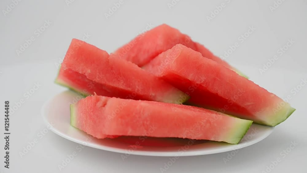 Shooting of a watermelon on a kitchen board. Shooting of a watermelon on a kitchen board.