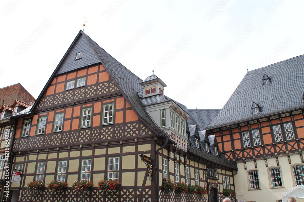 Ein Fachwerkhaus in Wernigerode Ein Fachwerkhaus in Wernigerode