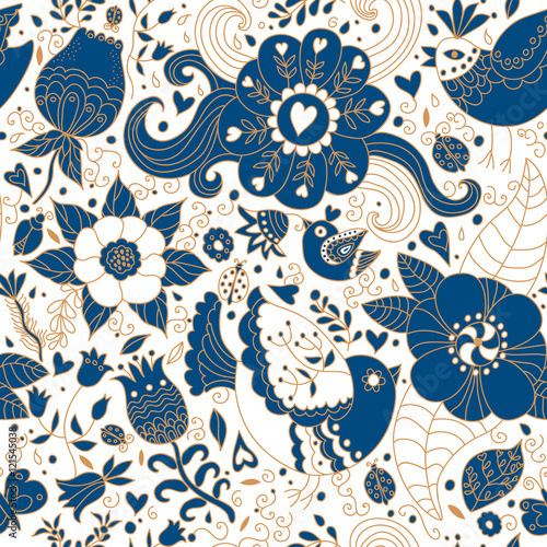 Floral seamless pattern