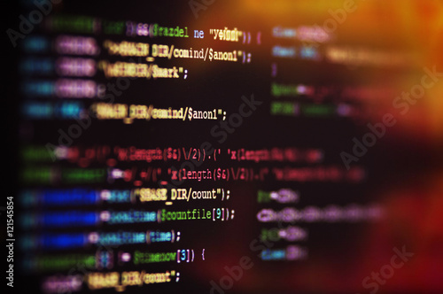 Software computer programming code abstract technology background 
