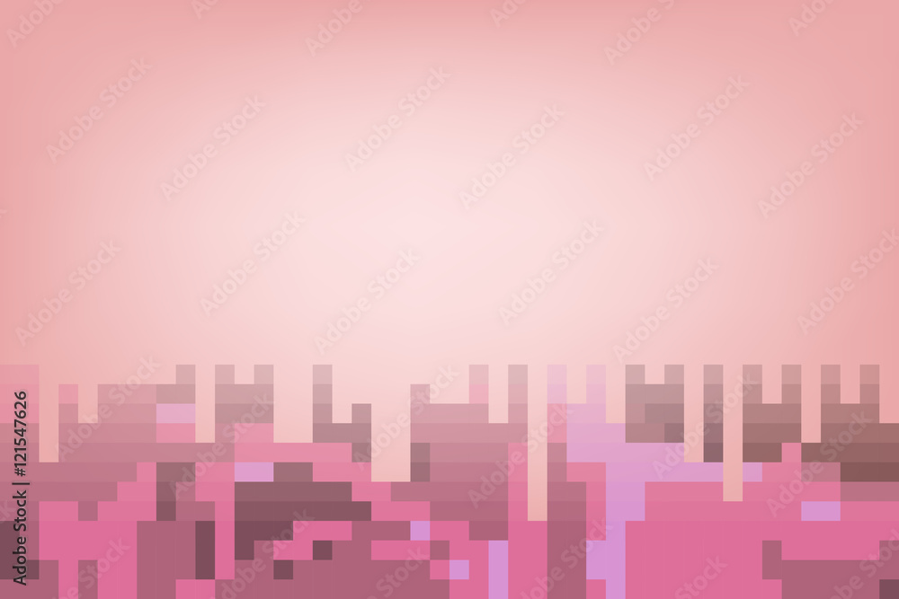 Mosaic background in pastel tone