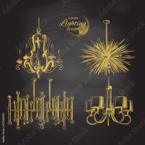 chandelier lamp lighting decor