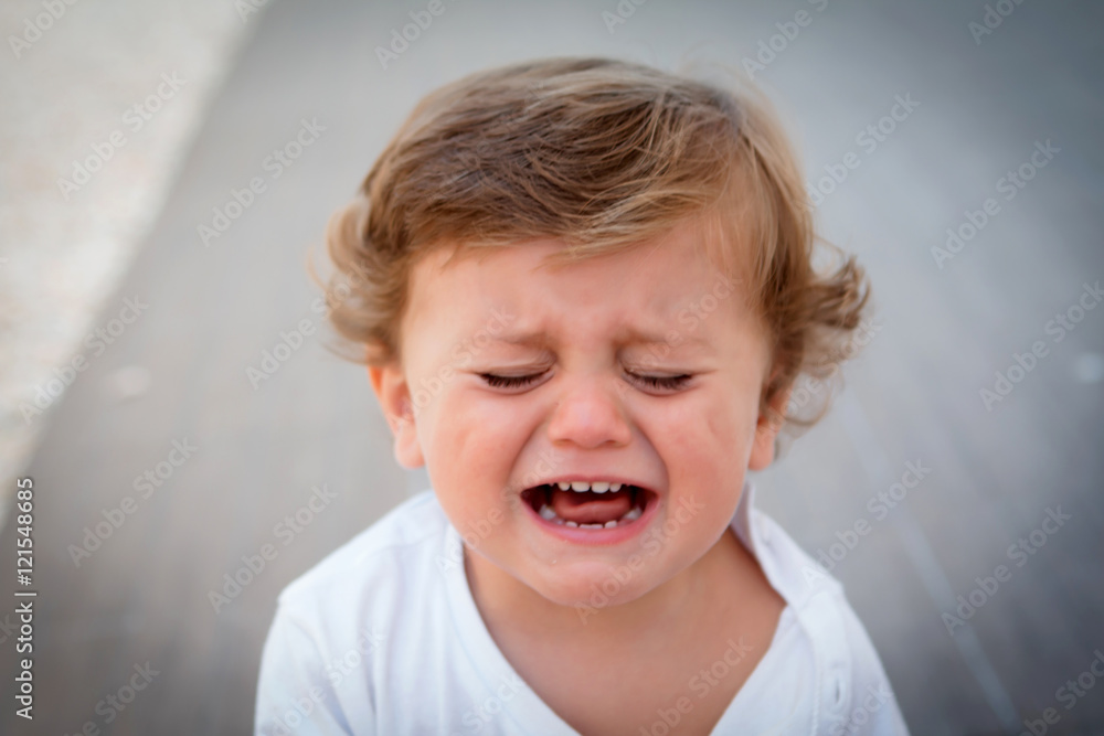 Funny baby one year crying Funny baby one year crying