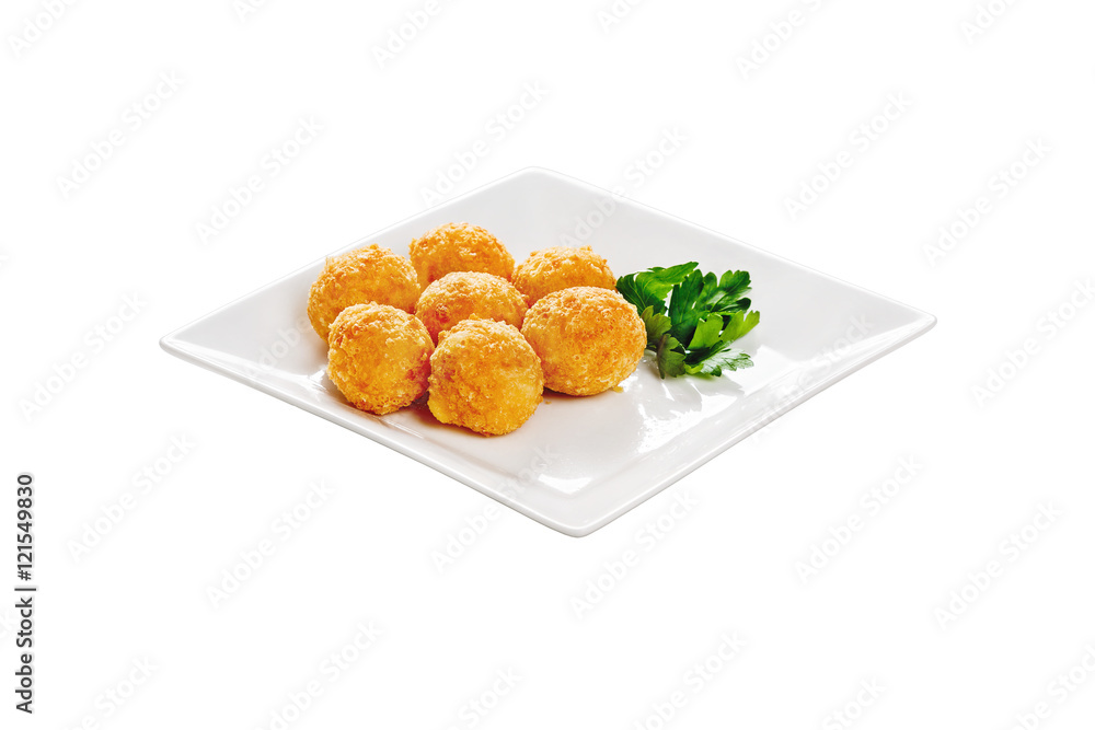 Cheese and French fries