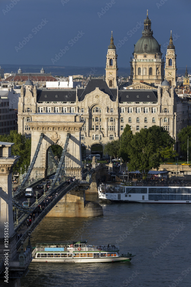 Fototapeta premium Skyline of Budapest - Hungary