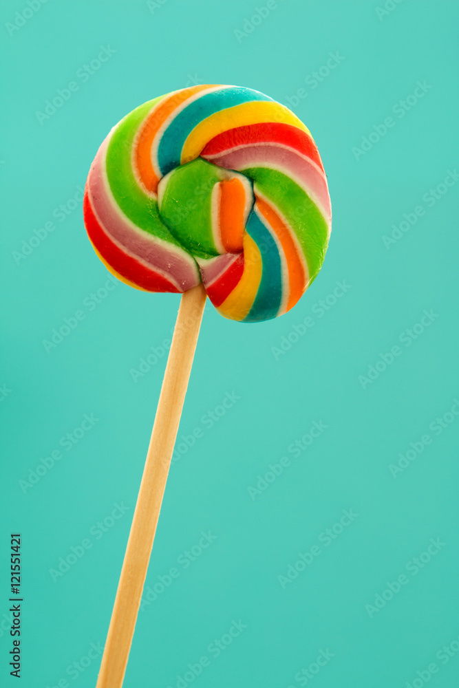 Nice lollipop with many colors Nice lollipop with many colors