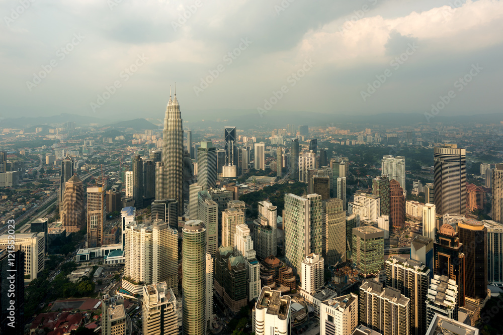 Kuala Lumpur skyscraper  city in Malaysia