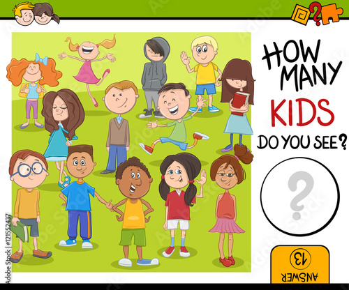 how many kids activity game