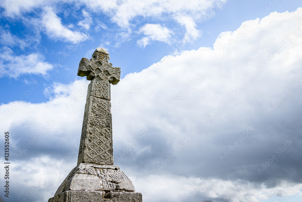 St. Tola's High Cross in Dystert O'Dea, Co. Clare, Ireland. St. Tola's High Cross in Dystert O'Dea, Co. Clare, Ireland.