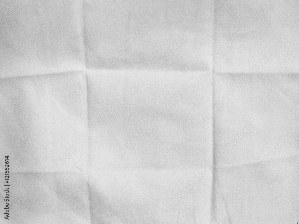 Crumpled white fabric texture, cloth background Crumpled white fabric texture, cloth background