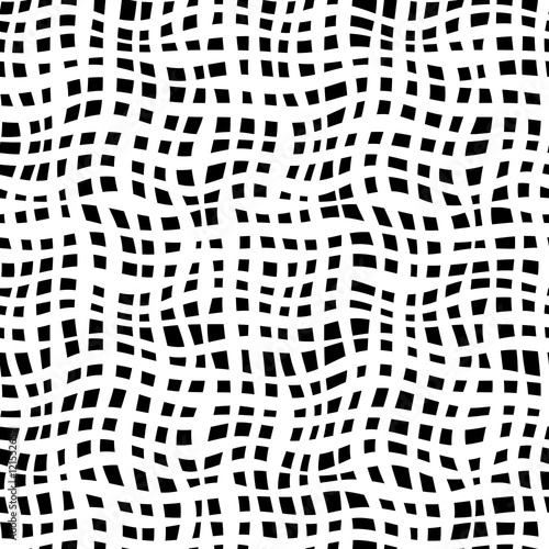 Curved net simply seamless monochrome pattern for backdrop, textile, wrapping paper and other.