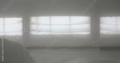 Wallpaper Mural Rare view inside a salt factory in Okinawa. Torontodigital.ca