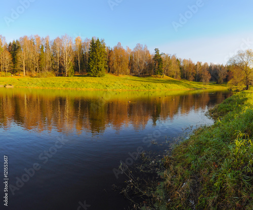 Landscape with reflection